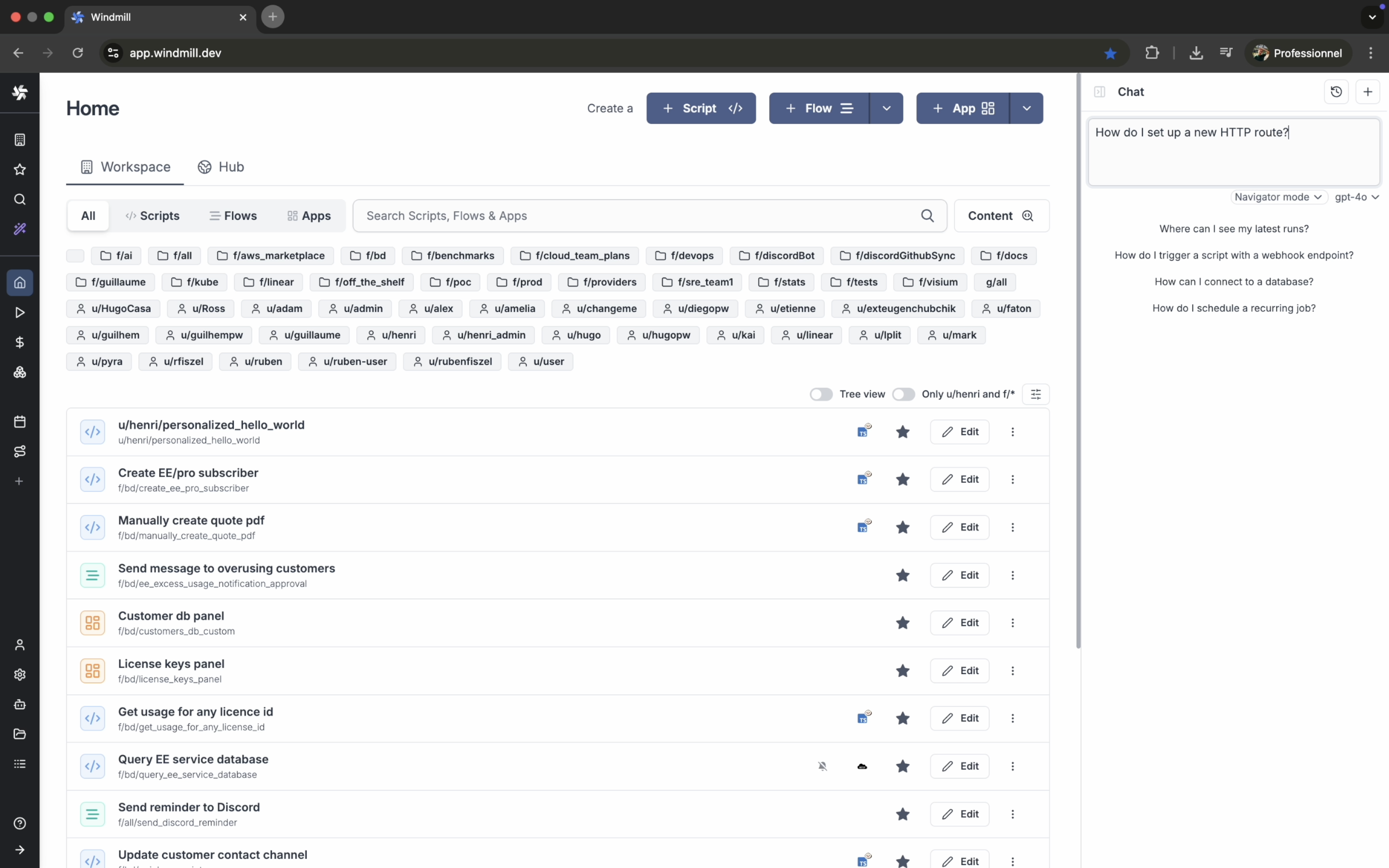 Navigation mode Navigation mode